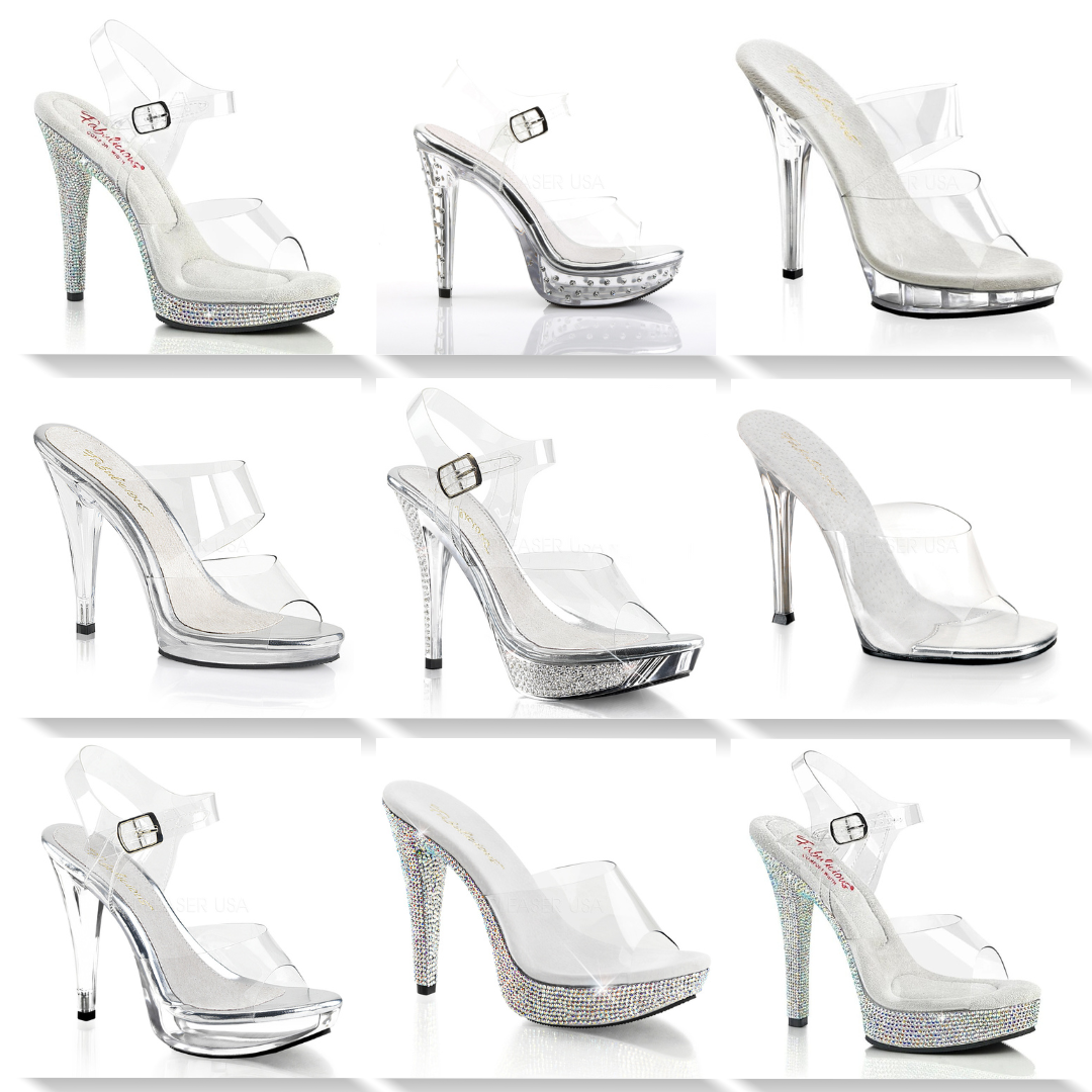 Bikini posing shoes sales